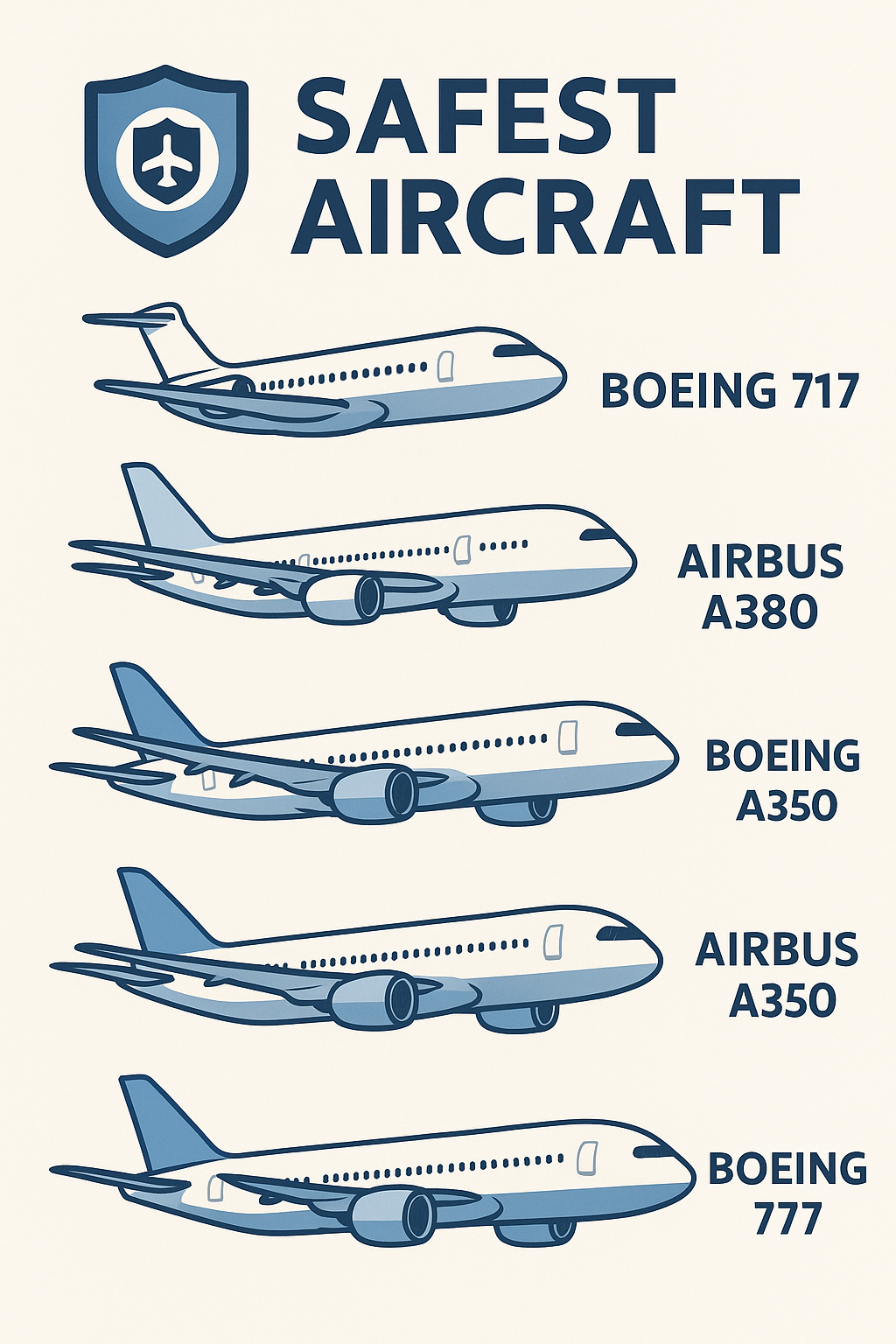 Safest aircraft