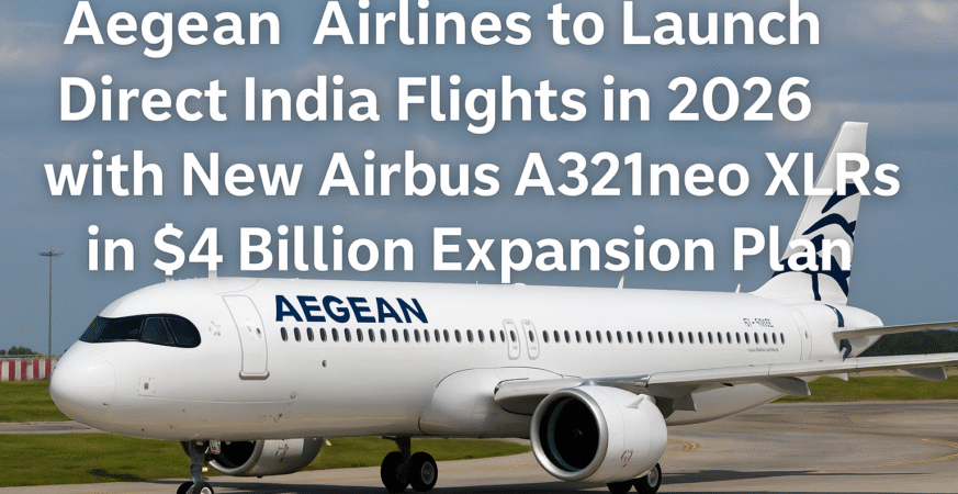 Aegean Airlines Launches Direct India Flights