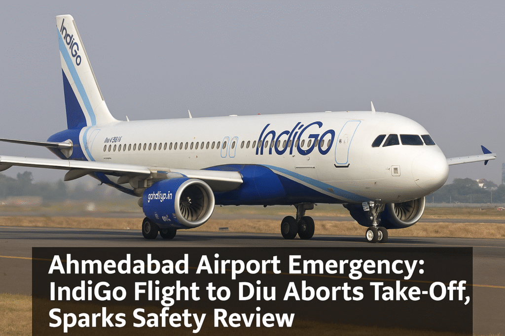 Ahmedabad Airport Emergency IndiGo Flight
