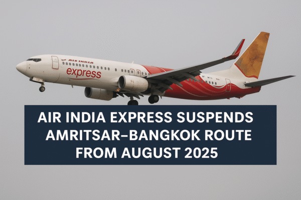 Air India Express Suspends Amritsar–Bangkok Route