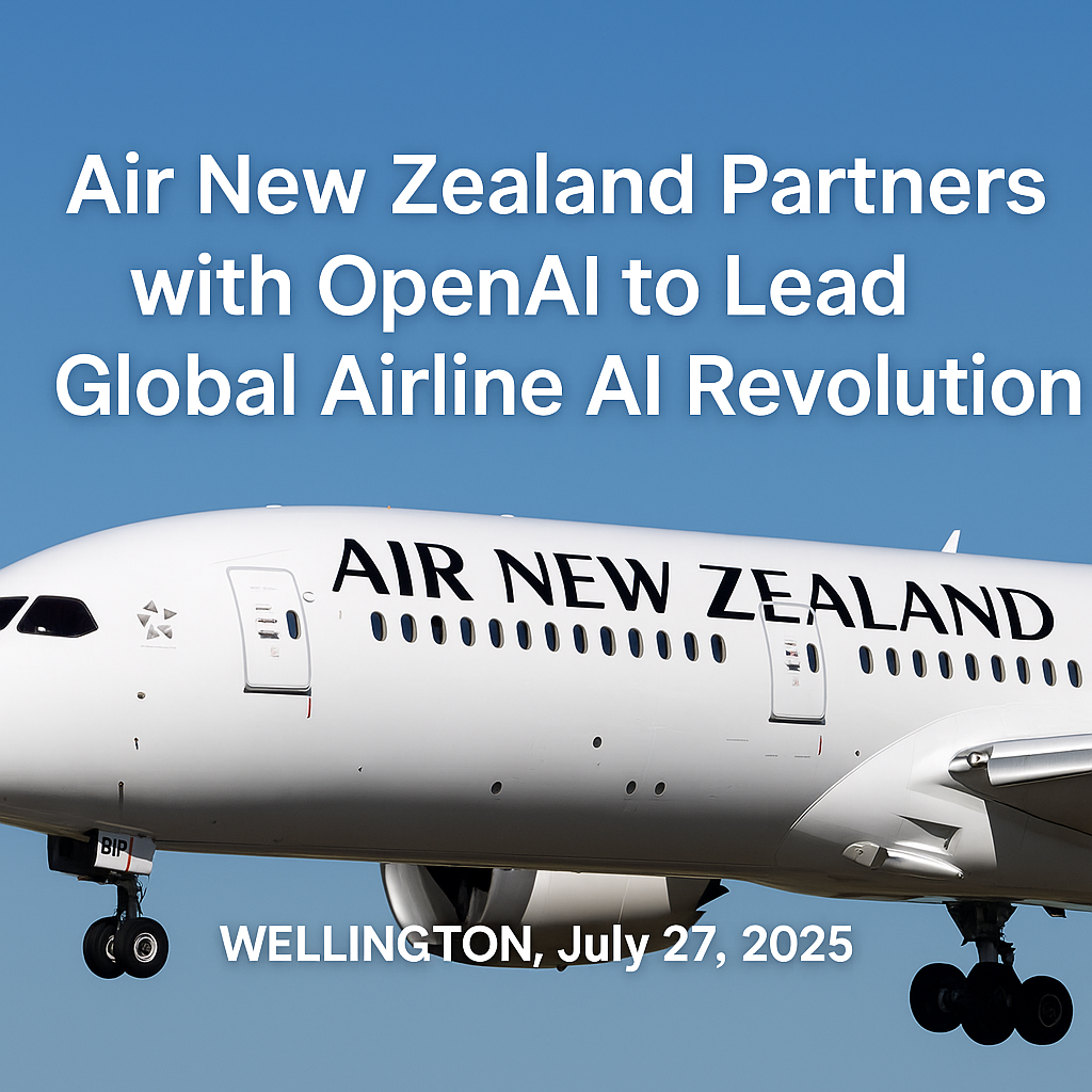 Air New Zealand Partners with OpenAI to Lead Global