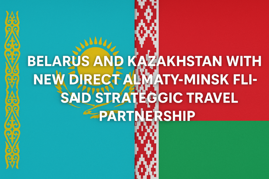 Belarus and Kazakhstan Boost Tourism with New Direct Almaty-Minsk
