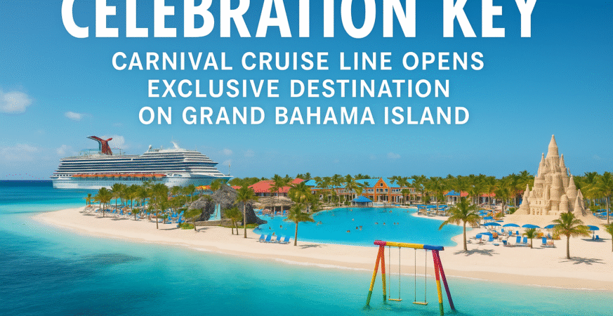 Carnival Cruise Line Unveils Celebration Key in Grand Bahama