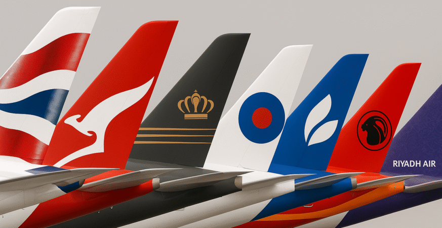 British Airways and Global Airlines Redefine Aviation Branding with Bold