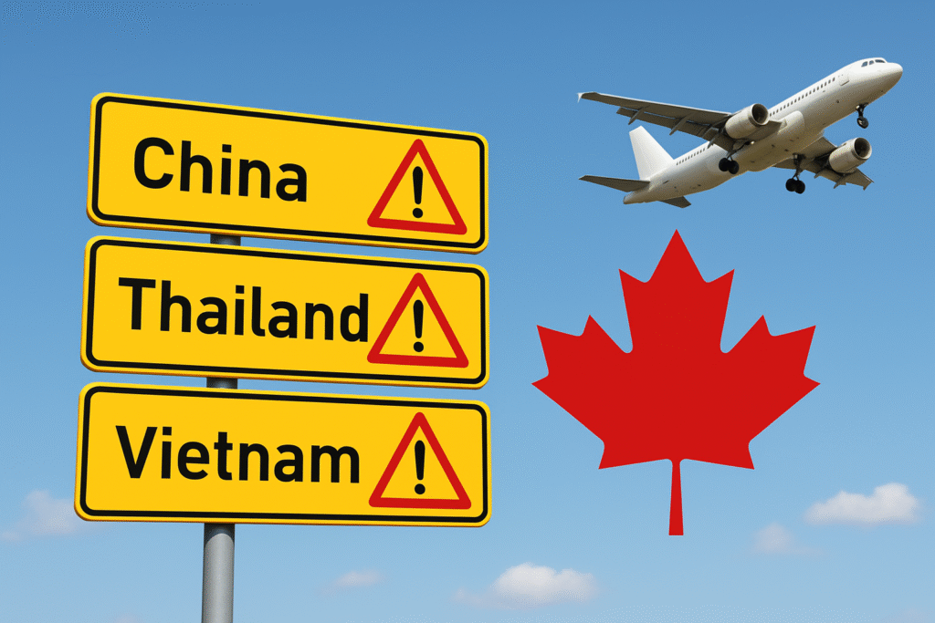 Canada travel advisory