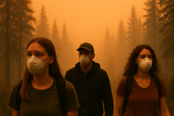 Canadian wildfire