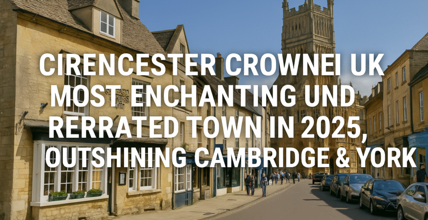 Cirencester Crowned UK’s Most Enchanting Underrated