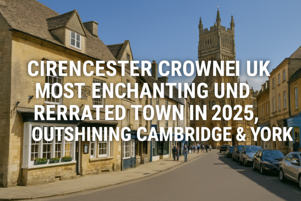 Cirencester Crowned UK’s Most Enchanting Underrated