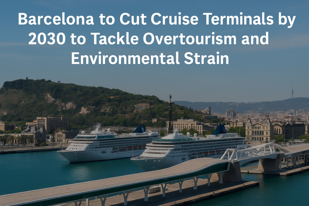 Barcelona to Cut Cruise Terminals by 2030 to Tackle Overtourism