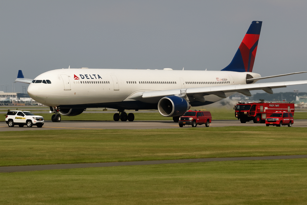 Delta Flight 183’s Hydraulic Failure Prompts Emergency Landing at JFK