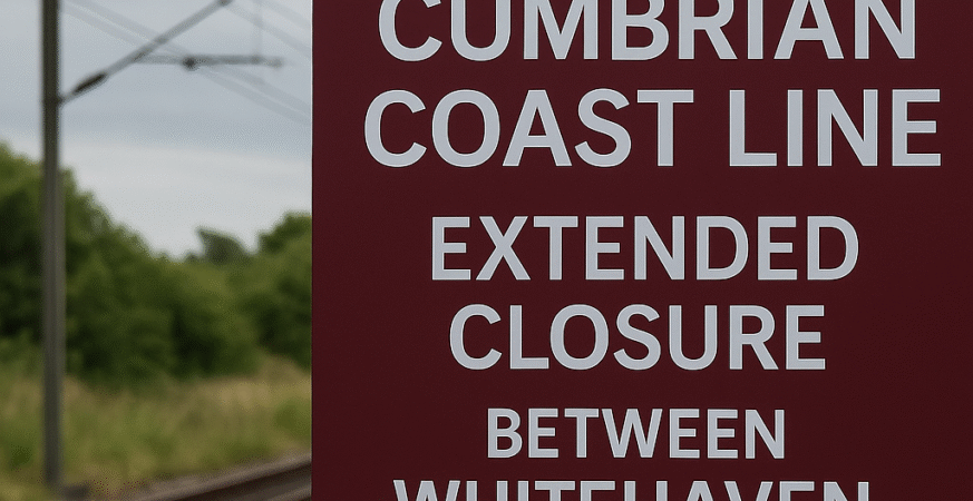 Extended Closure of Cumbrian Coast Line