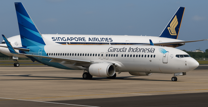 Garuda Indonesia and Singapore Airlines Expand