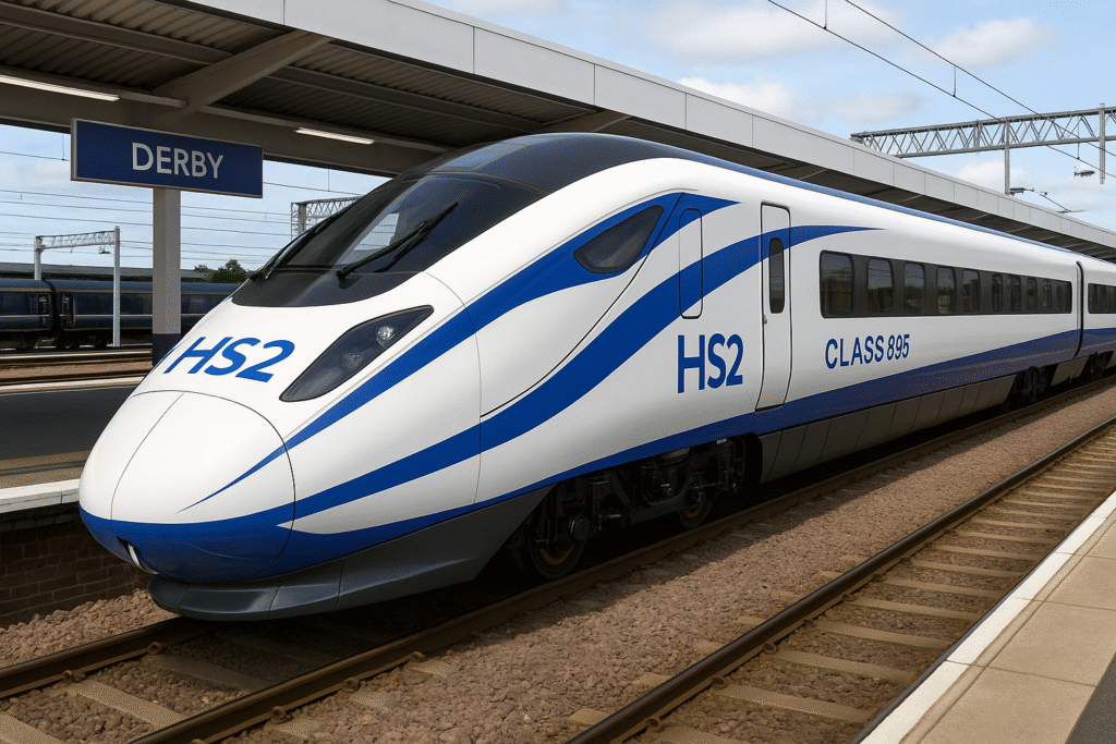 HS2’s Class 895 High-Speed Train Set to Transform UK Tourism with Faster