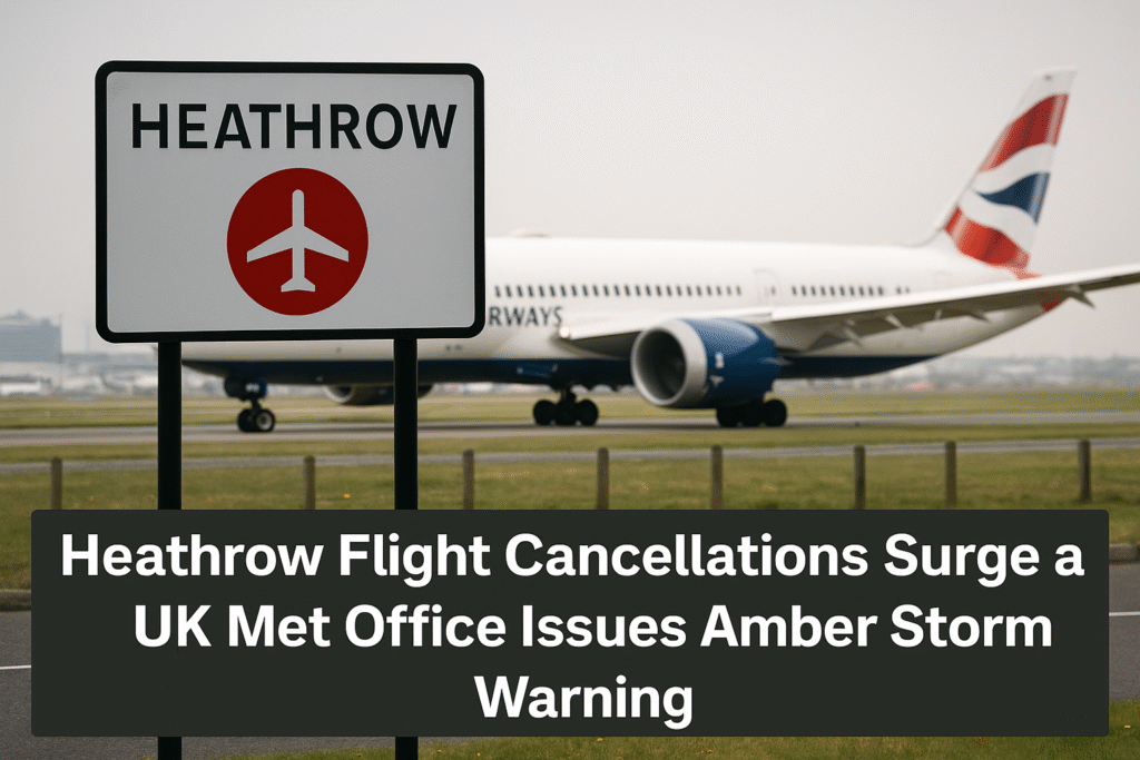 Heathrow Flight Cancellations Surge as UK