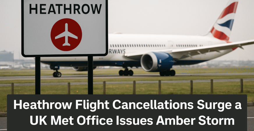 Heathrow Flight Cancellations Surge as UK