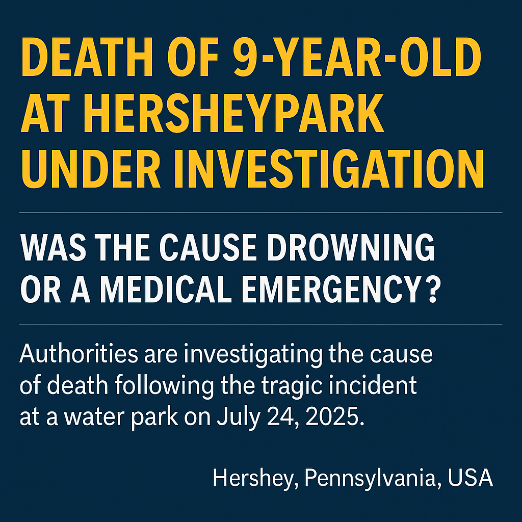 Hersheypark Tragedy Sparks Water Park Safety Debate After 9-Year-Old’s Death