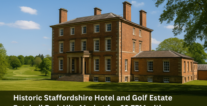 Historic Staffordshire Hotel and Golf Estate Patshull Park Hits Market
