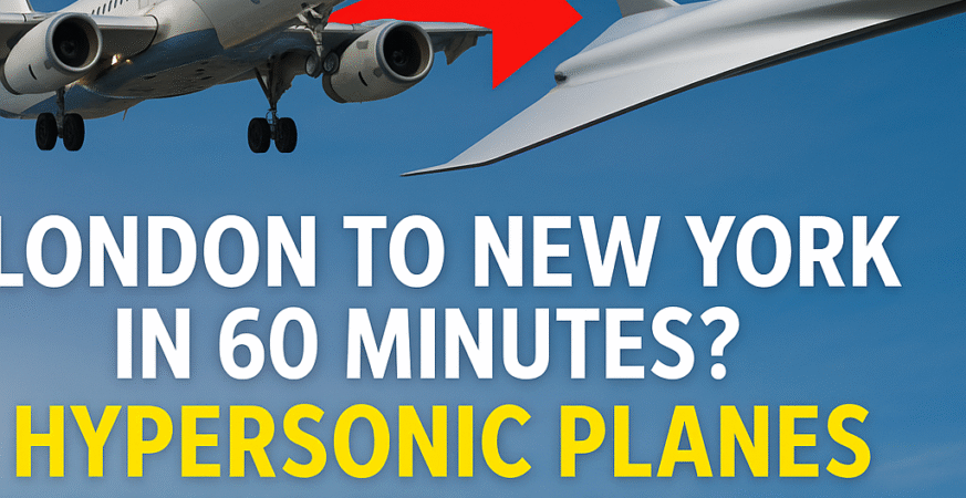 Hypersonic Jet Sabre to Slash London–New York Travel to 1 Hour,