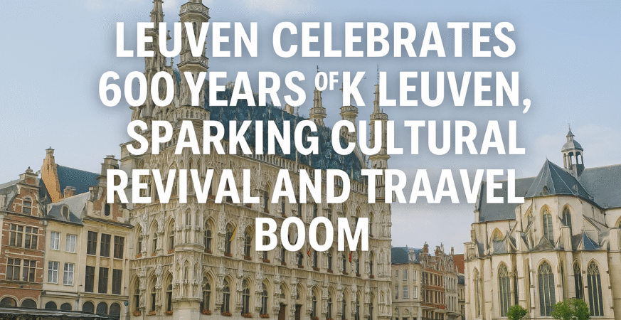 Leuven Emerges as Belgium’s Cultural Powerhouse with KU Leuven’s 600th Anniversary