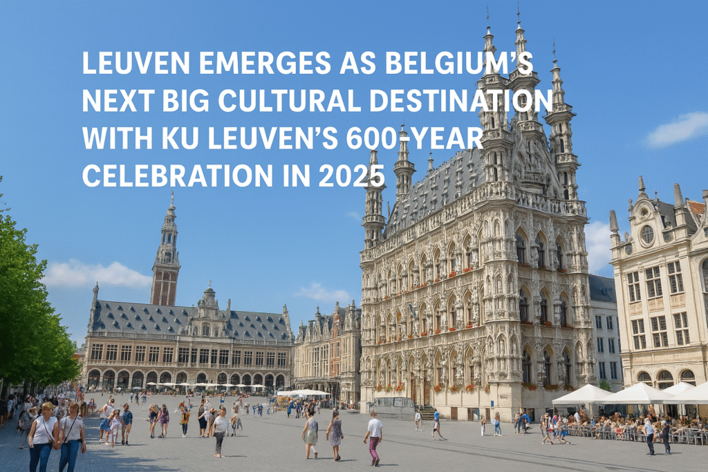 Leuven Emerges as Belgium’s Next Big Cultural Destination