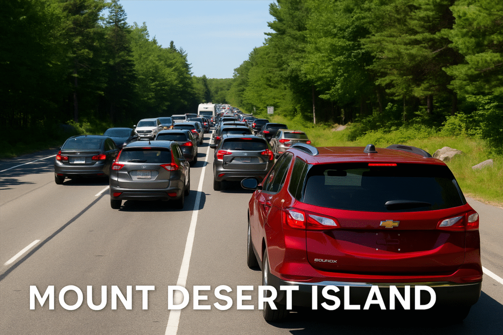 Mount Desert Island Faces Summer Gridlock