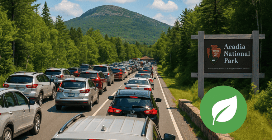 Mount Desert Island Now Faces Mounting Traffic Crisis as Tourism Surges in Acadia National Park