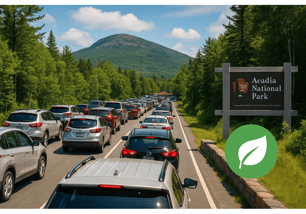 Mount Desert Island Now Faces Mounting Traffic Crisis as Tourism Surges in Acadia National Park