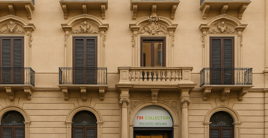 NH Collection Palermo Palazzo Sitano Brings Baroque