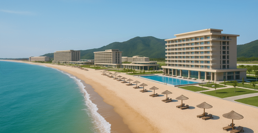 Luxury beach