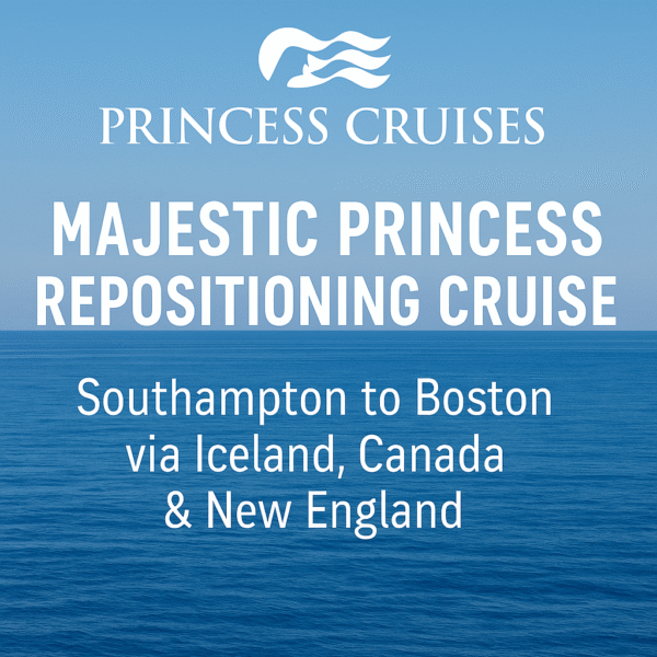 Majestic Princess Sets Sail on Epic Repositioning Cruise