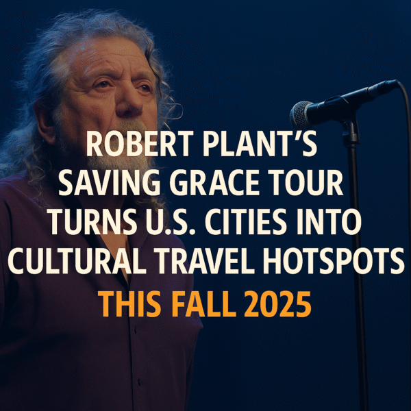 Robert Plant’s Saving Grace Tour Turns U.S. Cities into Cultural Travel Hotspots