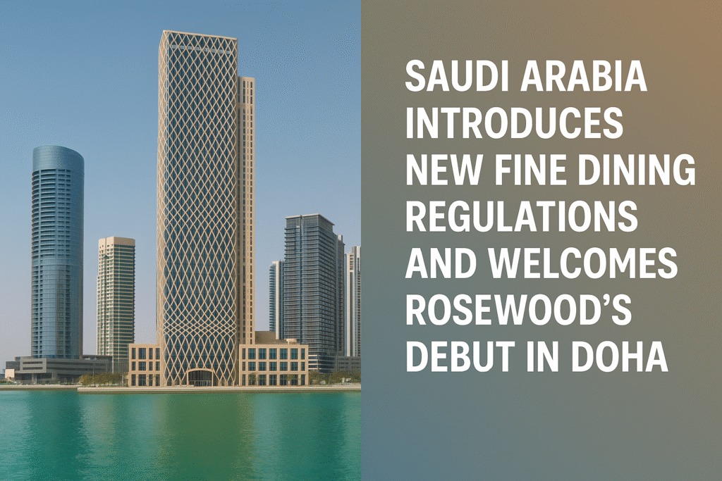 Saudi Arabia Elevates Fine Dining Standards While Qatar