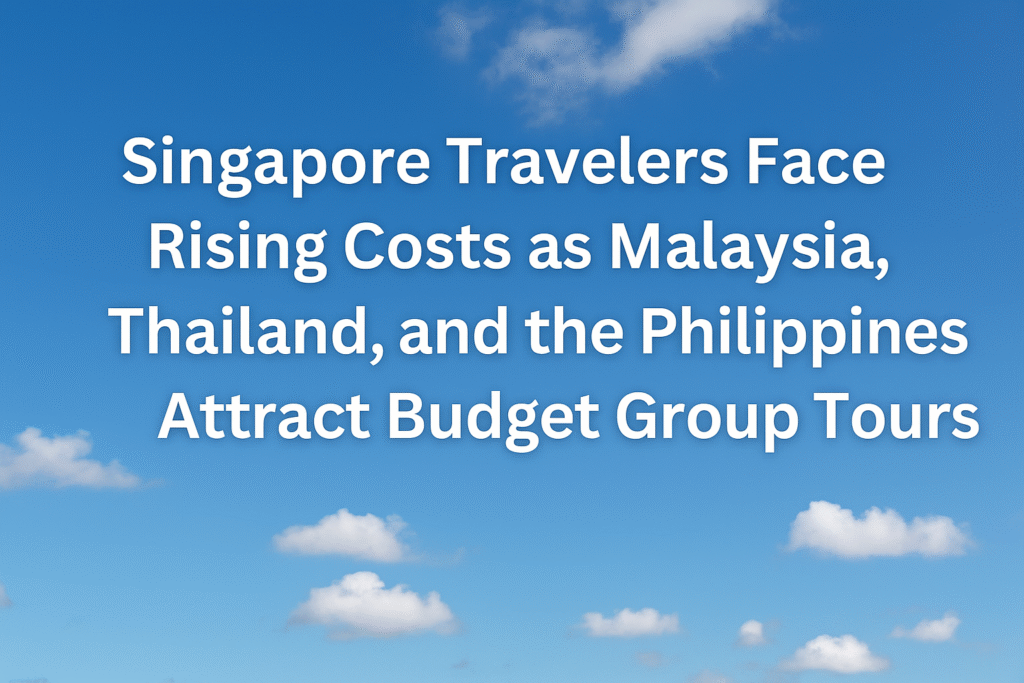 Singapore Travelers Face Rising Costs