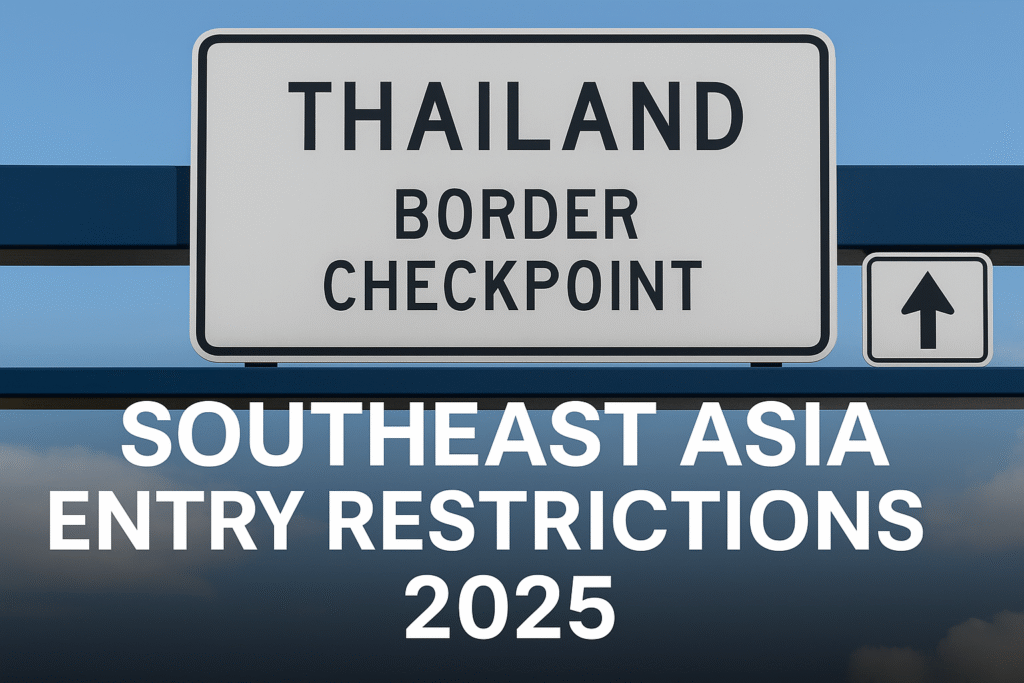 Southeast Asia Entry Restrictions 2025