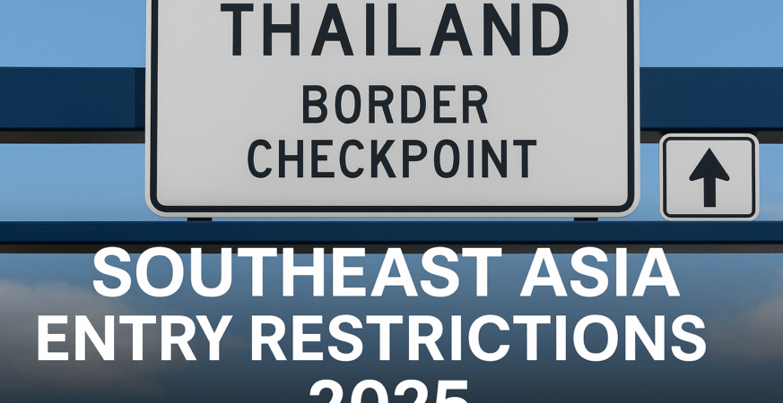 Southeast Asia Entry Restrictions 2025