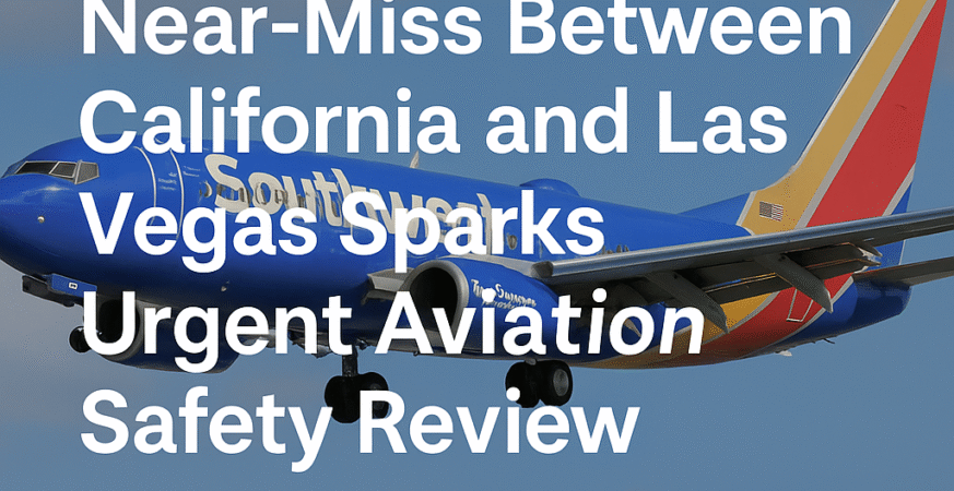 Southwest Airlines Near-Miss Between California and Las Vegas