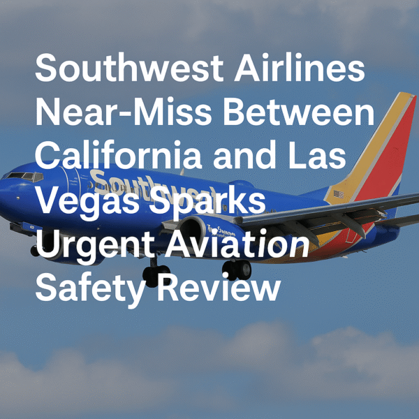 Southwest Airlines Near-Miss Between California and Las Vegas