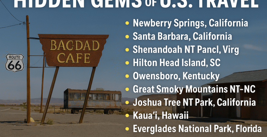 Top 10 Hidden Gem Destinations in the U.S. to Explore in 2025