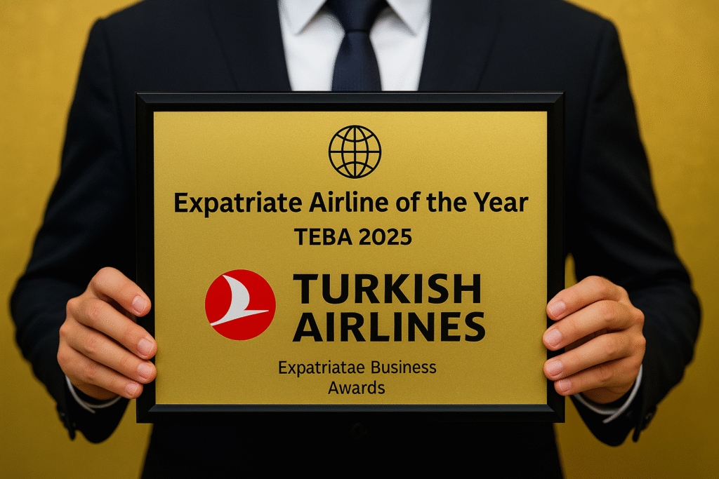 Turkish Airlines Wins Expatriate Airline of the Year at Nigeria’s TEBA 2025