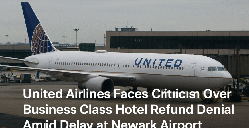 United Airlines Faces Criticism Over Business Class Hotel Refund Denial