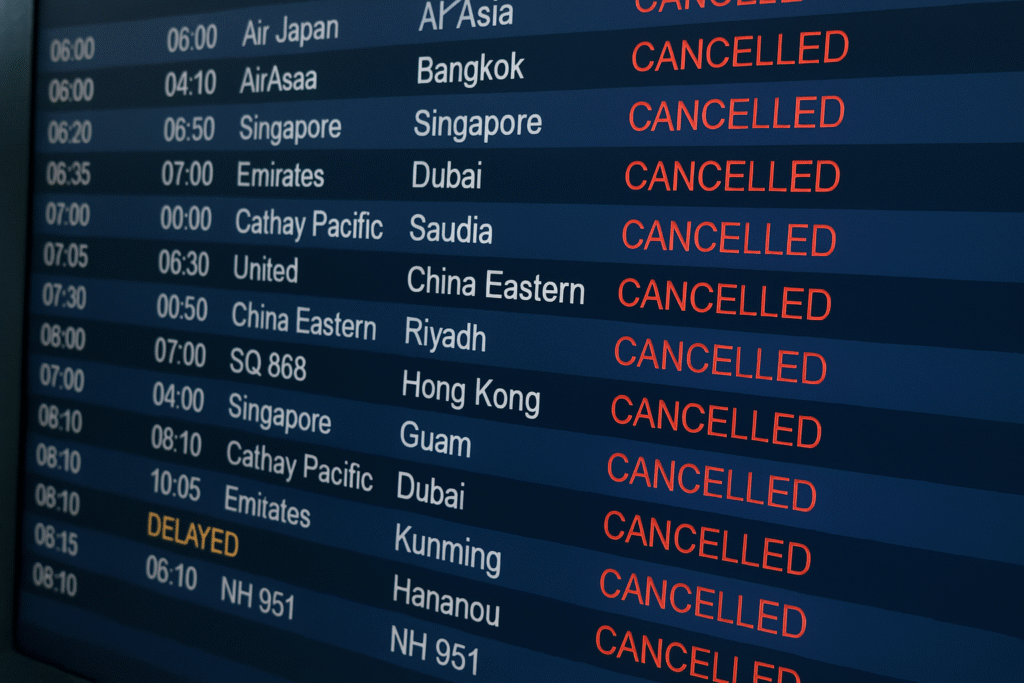 flight cancellations