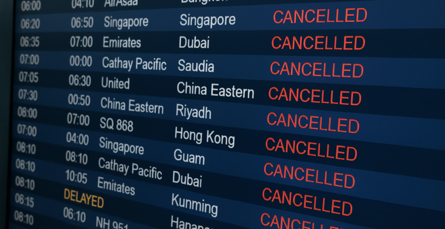 flight cancellations