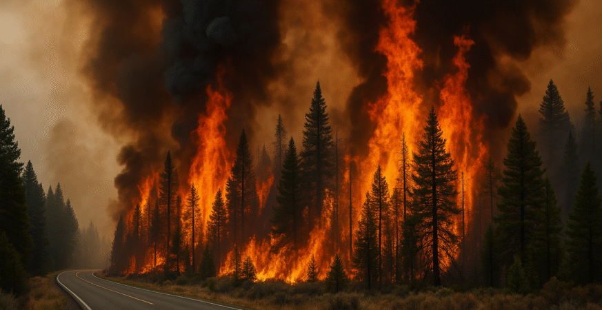 wildfire occurances