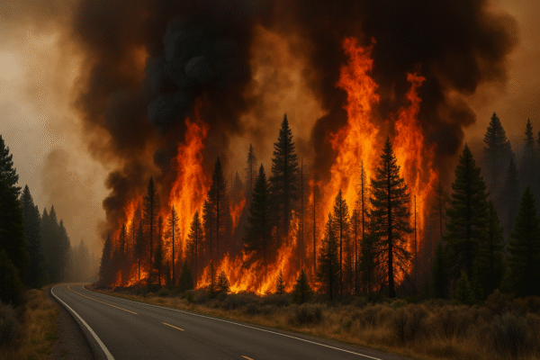 wildfire occurances