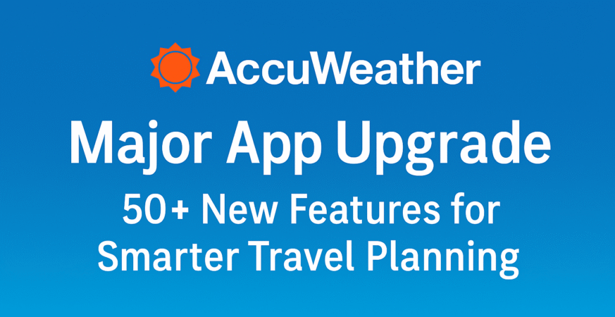 AccuWeather Revamps App with 50+