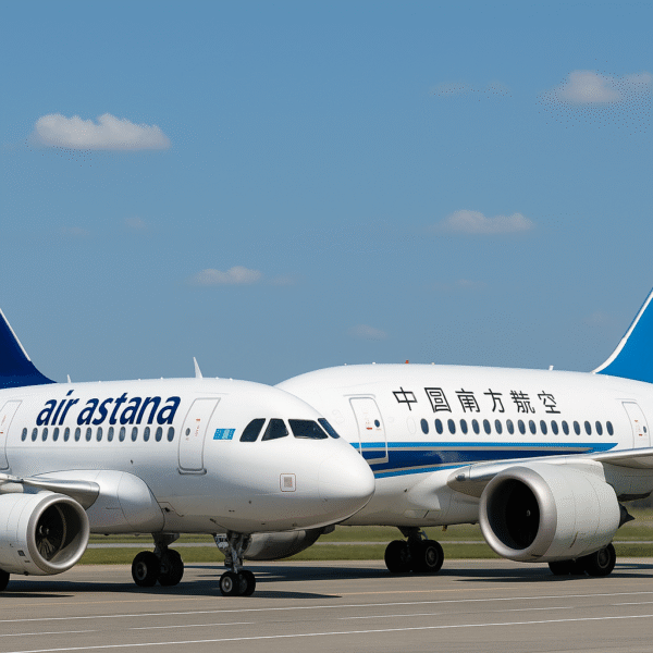 Air Astana and China Southern Airlines Launch