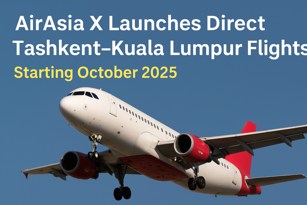 AirAsia X Launches Direct Tashkent–Kuala Lumpur