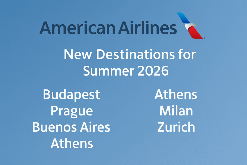 American Airlines Expands Summer 2026