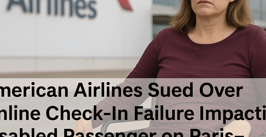 American Airlines Lawsuit Over Online Check-In Accessibility Sparks Global Debate on Disabled Passenger Rights