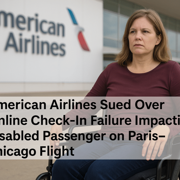 American Airlines Lawsuit Over Online Check-In Accessibility Sparks Global Debate on Disabled Passenger Rights